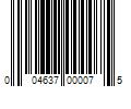 Barcode Image for UPC code 004637000075