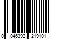 Barcode Image for UPC code 0046392219101