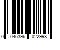 Barcode Image for UPC code 0046396022998