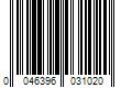 Barcode Image for UPC code 0046396031020