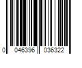Barcode Image for UPC code 0046396036322. Product Name: RYOBI EZClean Power Cleaner Chemical Nozzle Kit