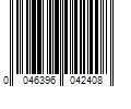 Barcode Image for UPC code 0046396042408