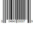 Barcode Image for UPC code 004640000079