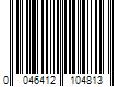 Barcode Image for UPC code 0046412104813