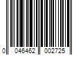 Barcode Image for UPC code 0046462002725