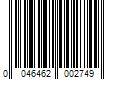 Barcode Image for UPC code 0046462002749