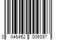 Barcode Image for UPC code 0046462009397