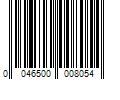 Barcode Image for UPC code 0046500008054