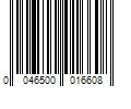 Barcode Image for UPC code 0046500016608