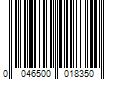 Barcode Image for UPC code 0046500018350