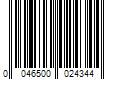 Barcode Image for UPC code 0046500024344