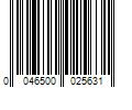 Barcode Image for UPC code 0046500025631. Product Name: 