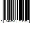 Barcode Image for UPC code 0046500029325