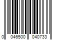 Barcode Image for UPC code 0046500040733