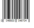 Barcode Image for UPC code 0046500046704