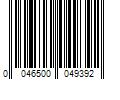 Barcode Image for UPC code 0046500049392