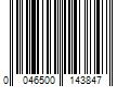 Barcode Image for UPC code 0046500143847