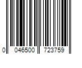 Barcode Image for UPC code 0046500723759