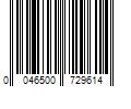 Barcode Image for UPC code 0046500729614. Product Name: Glade 6.2 oz Cashmere Woods Automatic Spray