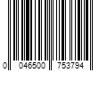 Barcode Image for UPC code 0046500753794