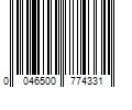 Barcode Image for UPC code 0046500774331