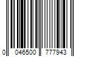 Barcode Image for UPC code 0046500777943