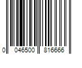 Barcode Image for UPC code 0046500816666