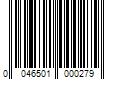 Barcode Image for UPC code 0046501000279