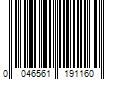 Barcode Image for UPC code 0046561191160