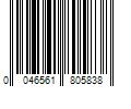 Barcode Image for UPC code 0046561805838