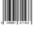 Barcode Image for UPC code 0046561811433