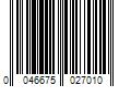 Barcode Image for UPC code 0046675027010