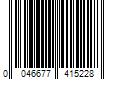 Barcode Image for UPC code 0046677415228