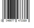 Barcode Image for UPC code 0046677473389