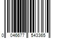 Barcode Image for UPC code 0046677543365