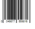 Barcode Image for UPC code 0046677559816