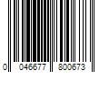 Barcode Image for UPC code 0046677800673