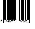 Barcode Image for UPC code 0046677802035