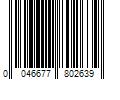 Barcode Image for UPC code 0046677802639