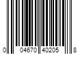 Barcode Image for UPC code 004670402058