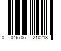 Barcode Image for UPC code 0046706210213