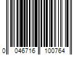 Barcode Image for UPC code 0046716100764