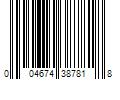 Barcode Image for UPC code 004674387818