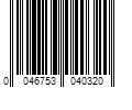 Barcode Image for UPC code 0046753040320