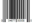 Barcode Image for UPC code 004677000080