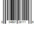 Barcode Image for UPC code 004681281116