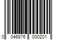 Barcode Image for UPC code 0046876000201