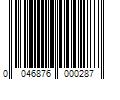 Barcode Image for UPC code 0046876000287