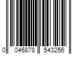 Barcode Image for UPC code 0046878543256