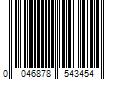 Barcode Image for UPC code 0046878543454